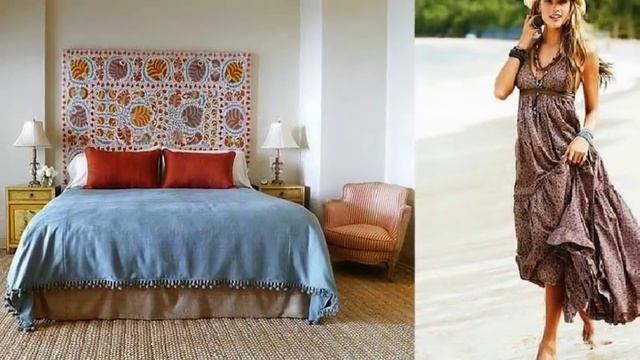 Стиль Бохо в интерьере - постельное белье в стиле бохо смотреть онлайн