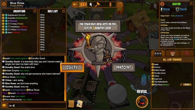 I FINALLY Pulled Off The ULTRA RARE Surprise Play | Town of Salem смотреть онлайн
