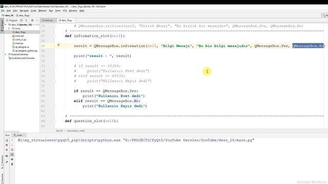 PyQt5 dersleri #16 QMessageBox Özellikleri ve Kullanımı смотреть онлайн