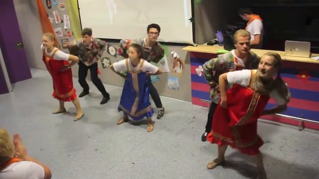 Лагерь "Дружба". Танец "Кадриль". смотреть онлайн