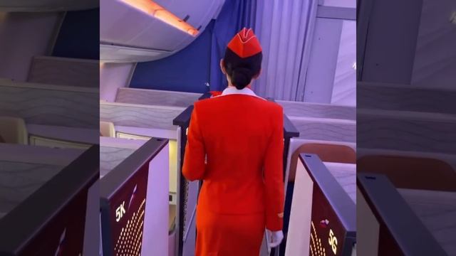 Первый Airbus A350 для Аэрофлота (полная версия): бизнес-класс бортпроводники и кабина пилотов