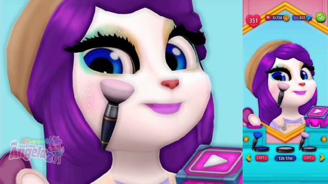 Level 351 - My Talking Angela 2 - SUGAR RUSH, Shopping Spree ?? смотреть онлайн