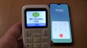 Incoming call & Outgoing call at the Same Time Samsung Galaxy A30s+Fly Ezzy5