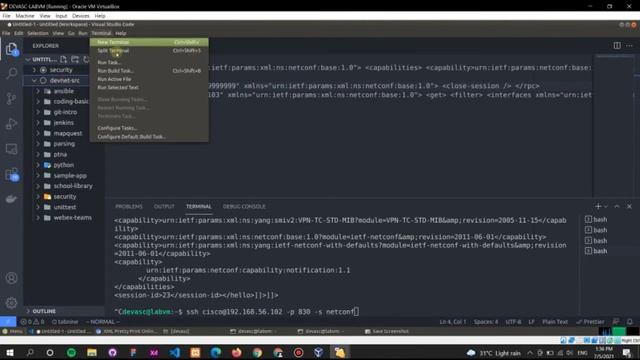 Tutorial 8.3.6 Lab - Use NETCONF to Access an IOS XE Device смотреть онлайн