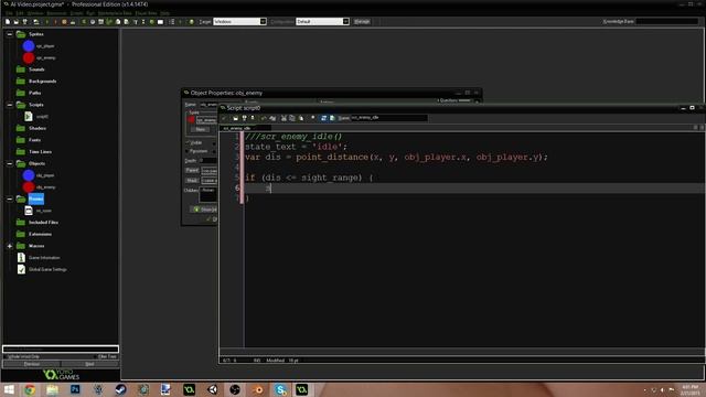 [GameMaker Tutorial] Basic Artificial Intelligence смотреть онлайн