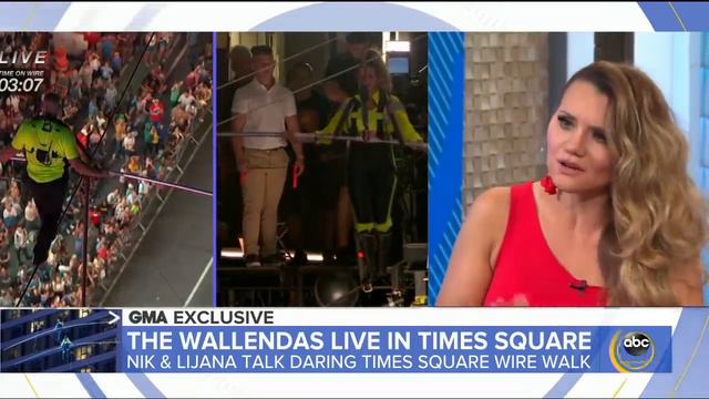 Wallendas Describe High-wire Walk In Times Square
