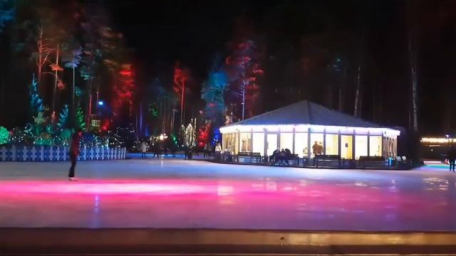Каток в Охта - парке смотреть онлайн