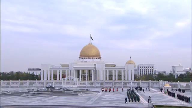 Cumhurbaşkanı Recep Tayyip Erdoğan, Türkmenistan Devlet Başkanı Gurbanguli Berdimuhamedov Tarafında