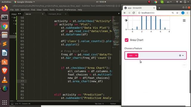 Building Machine Learning Web App with Streamlit (DataScience Project-Hepatitis Mortality Predictor смотреть онлайн