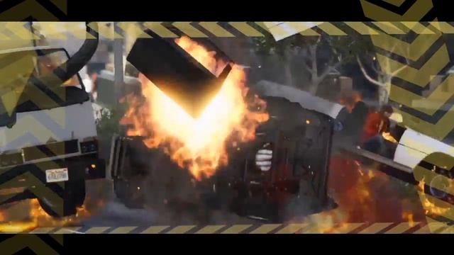 GTA V Burnout Revenge Game Into Remake PS4 смотреть онлайн