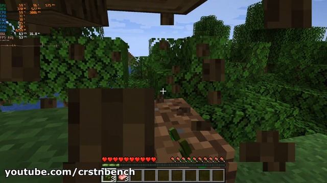 Intel Core 2 Quad Q6600 \ Nvidia Geforce 9500 GS \ Minecraft Java \ 12 chunks @1080p смотреть онлайн