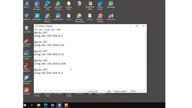 Ping Multiple IP's смотреть онлайн