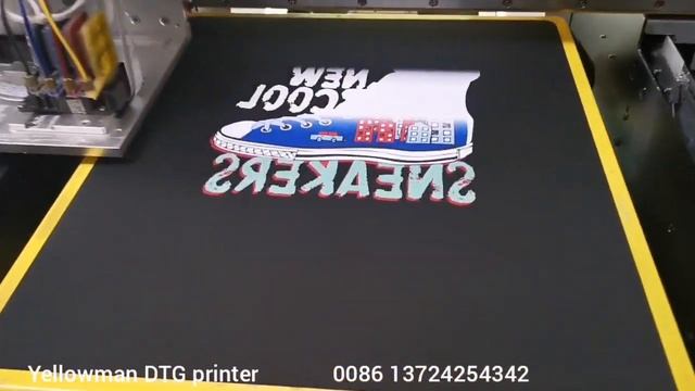 DTG printer printing on dark t-shirts смотреть онлайн