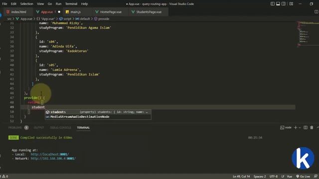 Query Routing / URL di Vue CLI смотреть онлайн