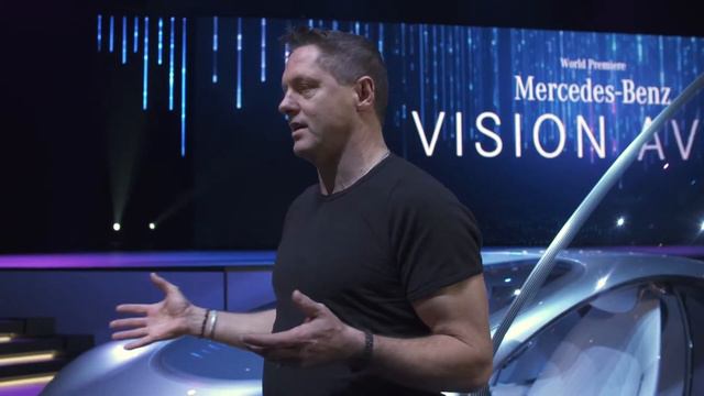 Mercedes Benz Vision AVTR - Electric Vehicle Unveiling CES 2020 смотреть онлайн