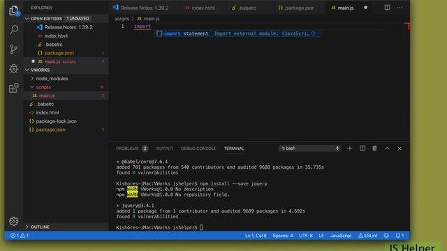 ES6 Boilerplate setup in less than 2 Minutes смотреть онлайн