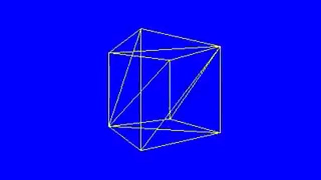 Tutorial: 3D graphics in Java without libraries. 3DDemo1 смотреть онлайн