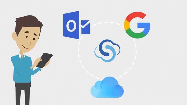 Sync Google, iCloud Calendar, Gmail, iPhone Contacts and Tasks, Office 365, Exchange accounts. смотреть онлайн
