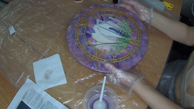 #часы #clock  #эпоксиднаясмола  