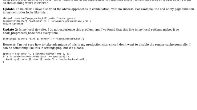 Drupal: How to condition output based on a URL query string? смотреть онлайн