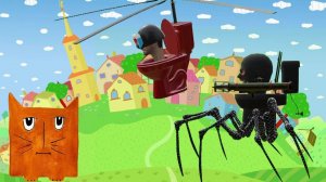 Мульт Новости в Котополисе замечены монстры из скибиди туалет