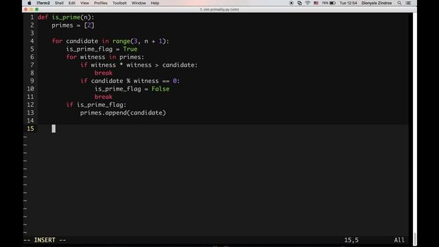 Sieve of Eratosthenes смотреть онлайн