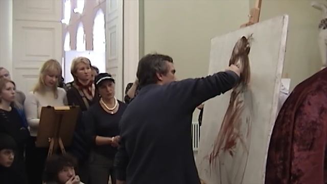 Николай Блохин. Мастер-класс - рисунок «Художник» смотреть онлайн