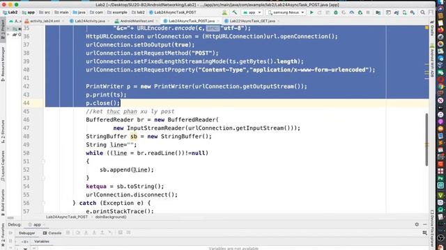 Android Networking - 2.43 - Dùng HTTP POST truy xuất API giải PTB2 trong Android (3) смотреть онлайн