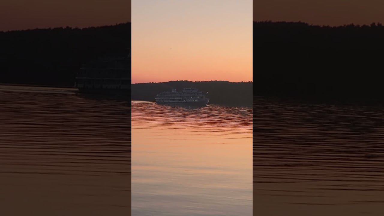 Плес. Пассажир торопится в Нижний. смотреть онлайн