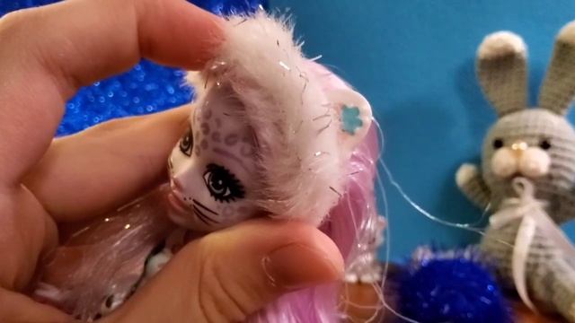 РАСПАКОВКА куклы Enchantimals Снежного Леопарда Сибиллы и Флейка
