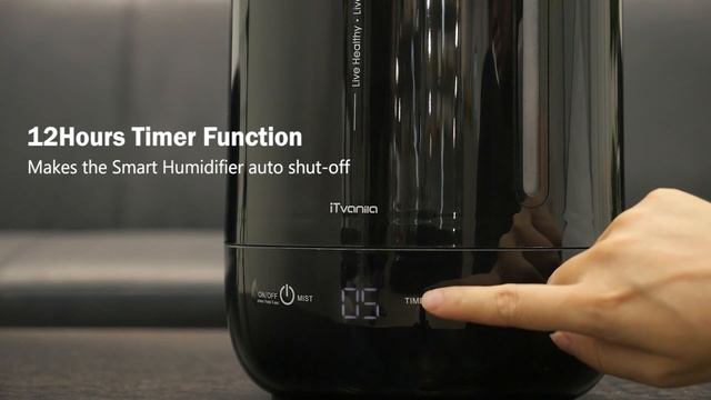 iTvanila Cool Mist Humidifier,5L Ultrasonic Air Humidifier смотреть онлайн