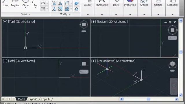 AutoCad знакомство с интерфейсом смотреть онлайн