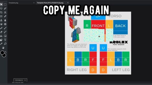 How to make roblox pants! смотреть онлайн