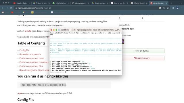 Create dynamic component in react js смотреть онлайн