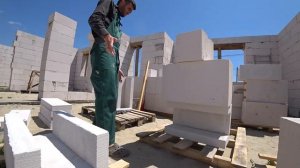 Перемычки из газобетона ● U блок за 1 минуту!