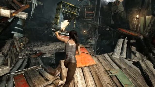 Tomb Raider on GeForce 9600 GT + E7400 смотреть онлайн