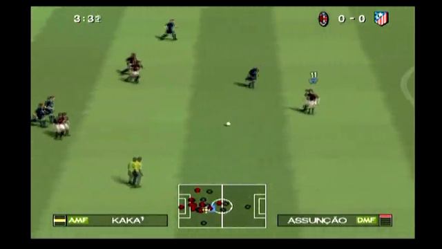 PES 2009 / Gameplay PlayStation 2 (PS2) смотреть онлайн
