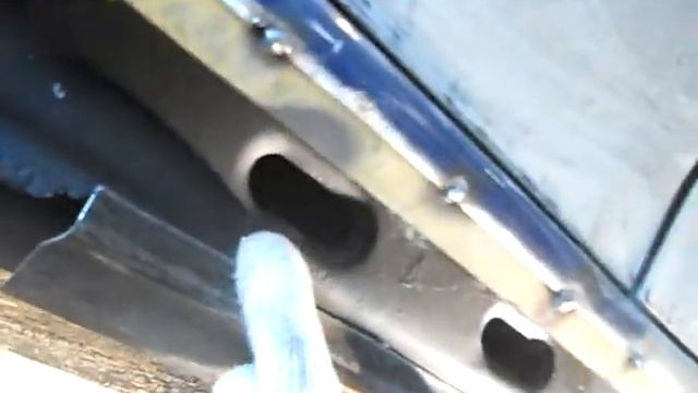 Suzuki Swift. Замена порогов. Кузовной ремонт. смотреть онлайн