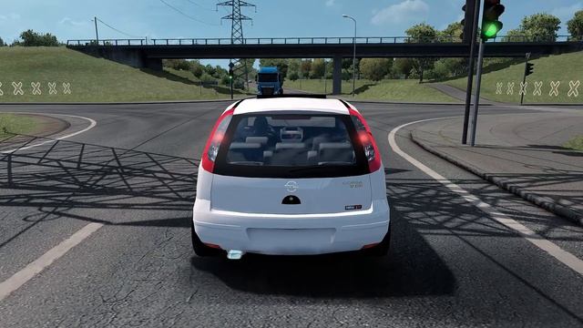 Opel Corsa 1.7 TDI - ETS2[1.33][Euro Truck Simulator 2] смотреть онлайн