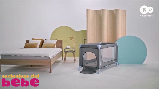 Cuna De Viaje Leody de Kinderkraft смотреть онлайн