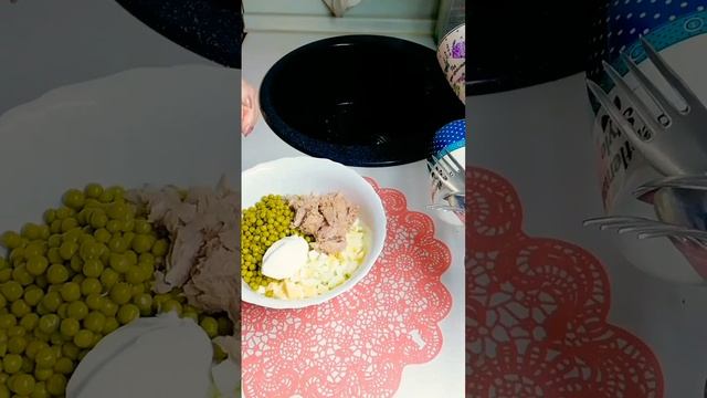 Сытно.Вкусно. Просто. Салат на ужин. смотреть онлайн