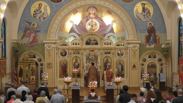 Matins & Liturgy: 9/18/2022 смотреть онлайн