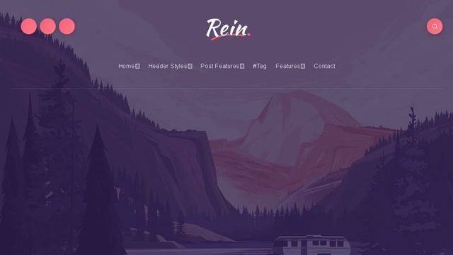 Rein - Lightweight Dark Theme for WordPress | Themeforest Templates смотреть онлайн