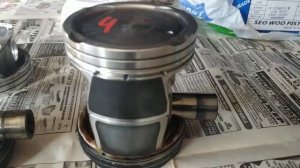 G4NA корейские поршня ремонтного размера 0.5