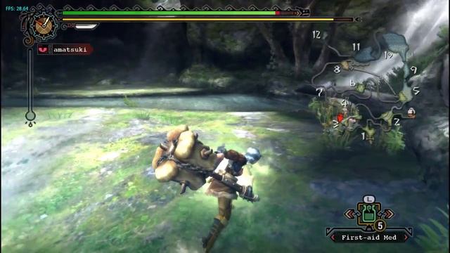 Monster Hunter Tri -Прохождение квеста (Big Game Hunting) смотреть онлайн