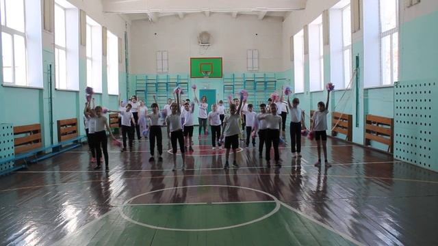 Спортивный флешмоб 1-4 классы МКОУ "СКОШ №7" г.Мыски руководитель: Черкашина А.Ю смотреть онлайн