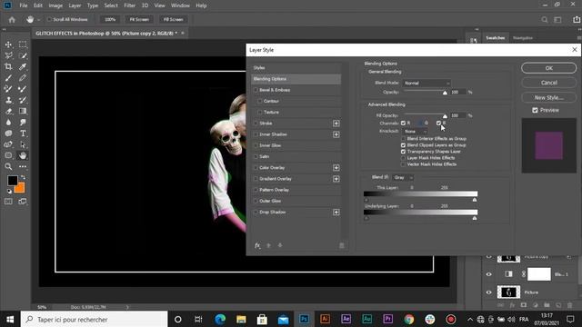 How to Create Glitch Effects - Photoshop Tutorial Quick Tip смотреть онлайн