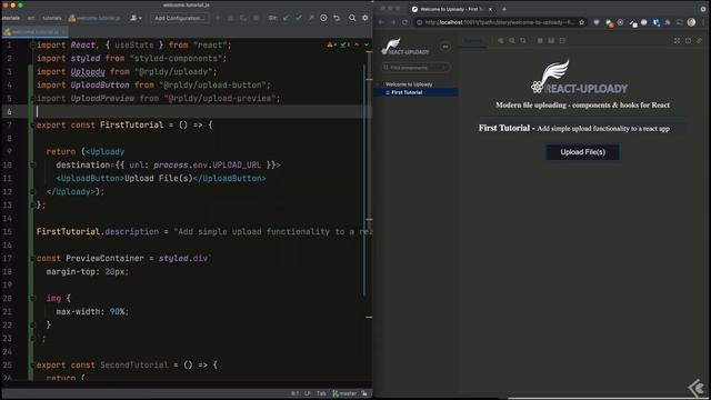 Uploading Files in React with Hooks - React-Uploady Introduction смотреть онлайн