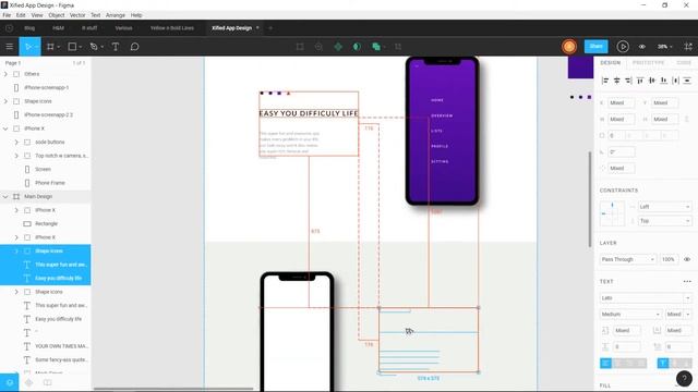 Web Design Speed Art - iPhone X Inspired App Website | FIGMA смотреть онлайн