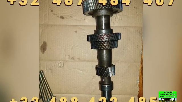 Пошаговая сборка механической коробки передач на автомобиле марседес 280 SL.